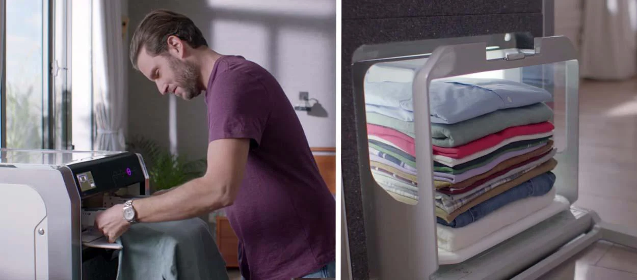 Discover the FoldiMate machine, the revolutionary tool that folds your clothes in minutes! Save time and enjoy impeccable results every time. Find out how FoldiMate can simplify your everyday life at fr.foldimateofficial.com.